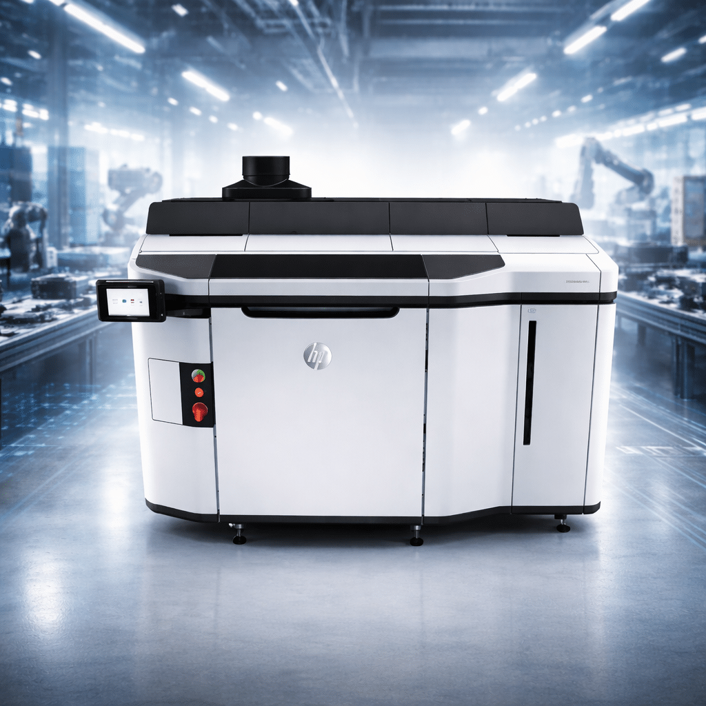 HP Multi Jet Fusion 3D yazıcı, modern endüstriyel ortamda